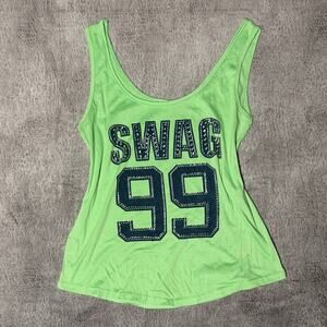2000s Swag Bling Tank Top